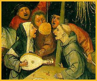 Extract from Ship of Fools by Hieronymous Bosch (1450 - 1516)